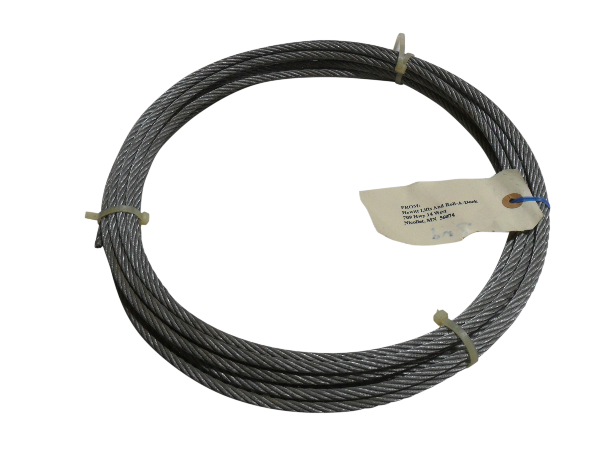 1/4"X31' Galvanized Cable