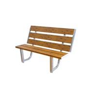 4' ULTRA BENCH KIT WITH WOOD GRAIN PANELS