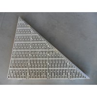 Left Triangle Corner Aluminum-Thruflow White