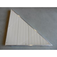 Right Triangle Corner Aluminum-Beige