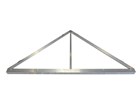 Triangle Corner Frame Aluminum-No Deck