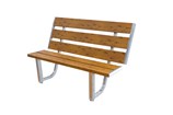 4' Ultra Bench Kit With Wood Grain Panels