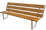 8' Ultra Bench Kit With Wood Grain Panels