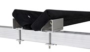 Cantilever Carpeted Wood Pontoon Bed