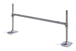 5' 6500# Roll-A-Rail Cross Bar With 3' Leg