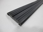 6' HYDRAULIC BUNK RUBBER ONLY (BLACK)