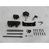 SECURITY ACCESS GATE LATCH ASSEMBLY