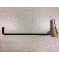 BOATPORT VALVE WITH HANDLE