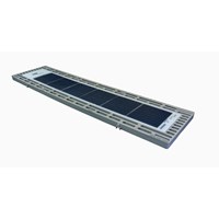 1'x4' Solar Decking Panel-Thruflow Beige