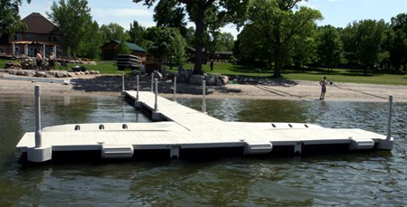 60 X 60Dock Section With Float